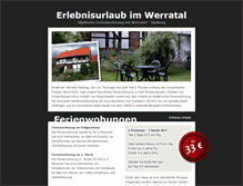 Tablet Screenshot of ferienwohnung-werratal.de
